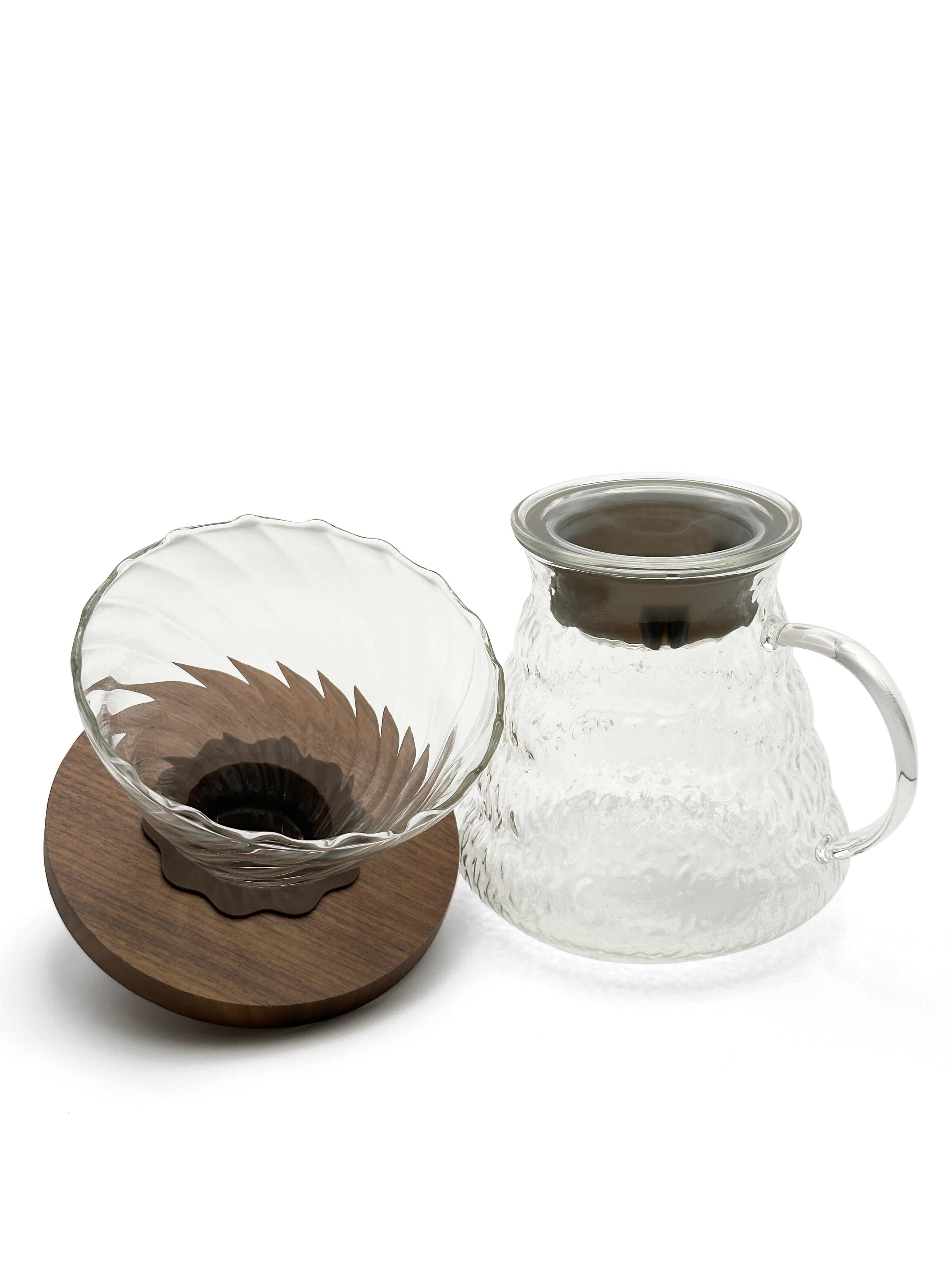 Pour over sæt med tragt og kande