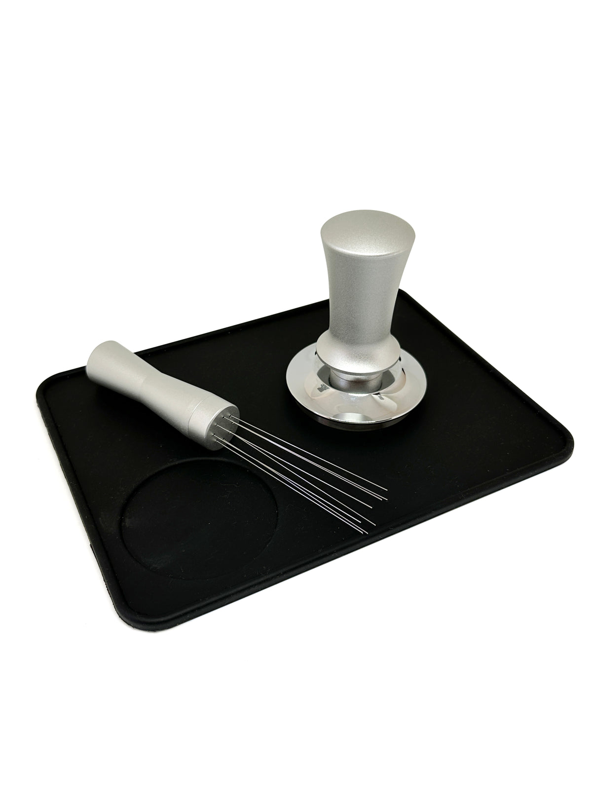 Barista starter pakken i sølvgrå (54 mm. / 58 mm.) 54 mm.